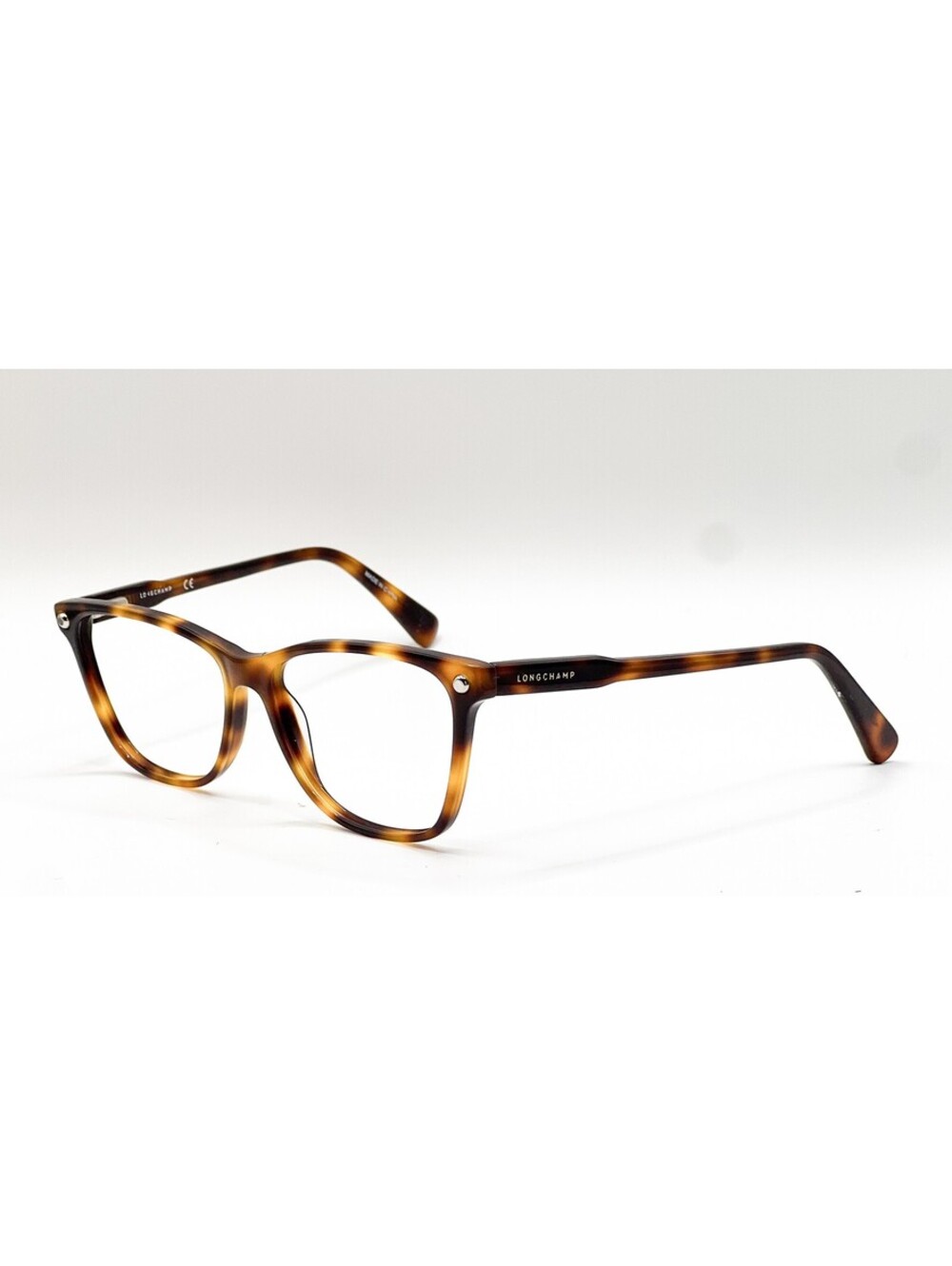 Longchamp LO2613 725 Blonde Havana Rectangle Authentic Eyeglass Frames 54-15-140